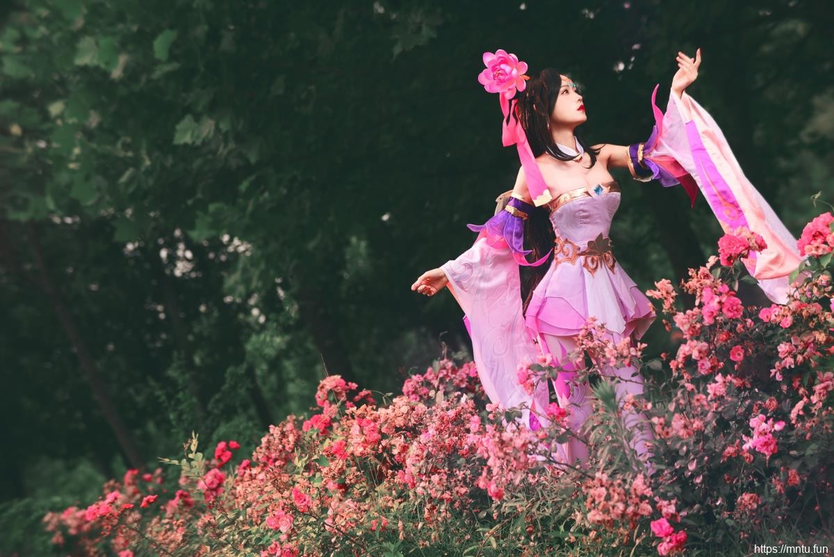 美女桃昔doll COS王者荣耀貂蝉