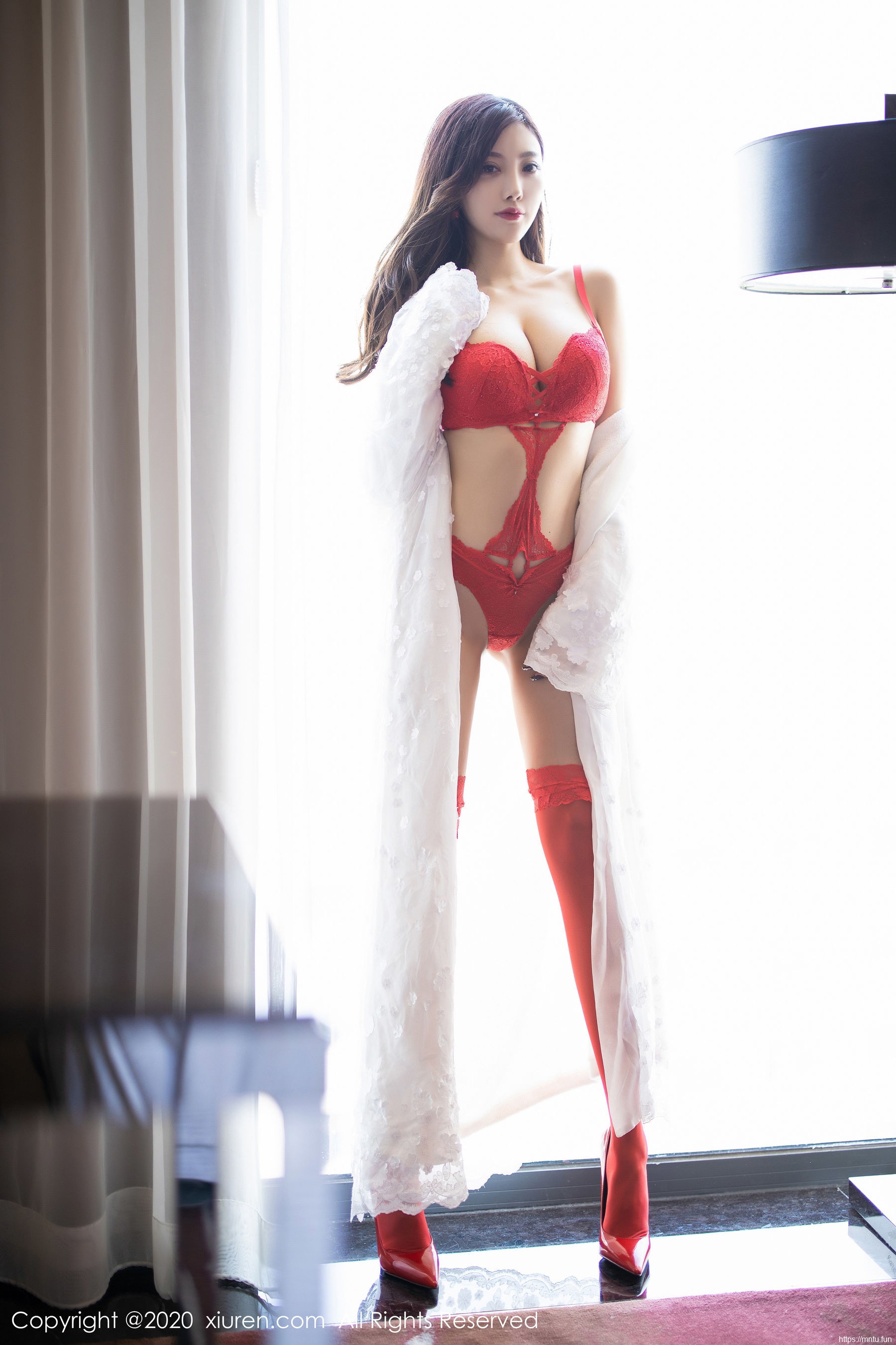 杨晨晨sugar《红红火火性感内衣》 [秀人XIUREN] No.1949