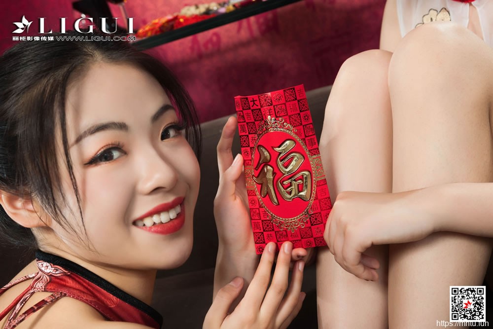 潘潘&amp;amp;安娜《旗袍姐妹花庆新年》 [丽柜Ligui]