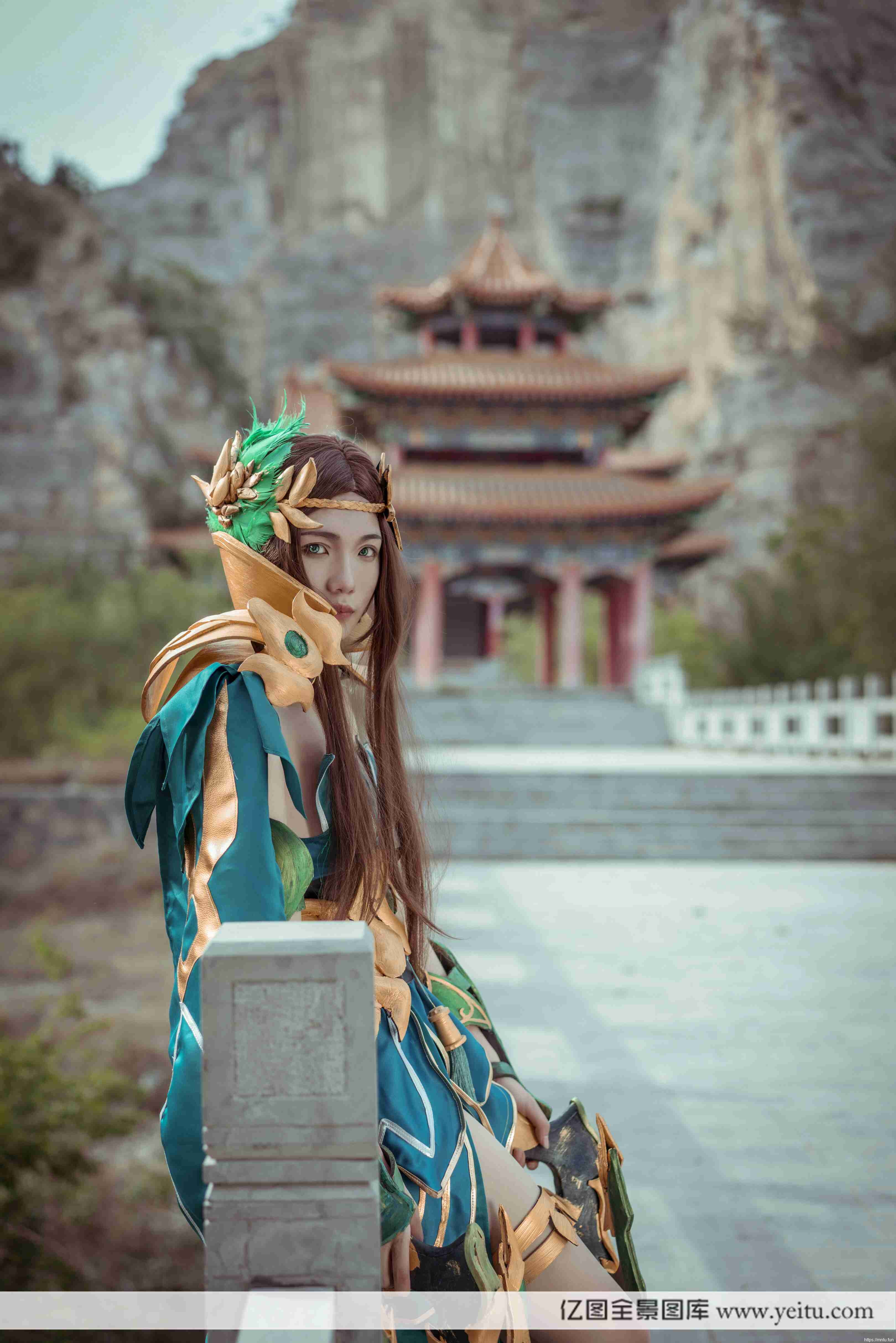 气质美女景天COSPLAY王者荣耀虞姬