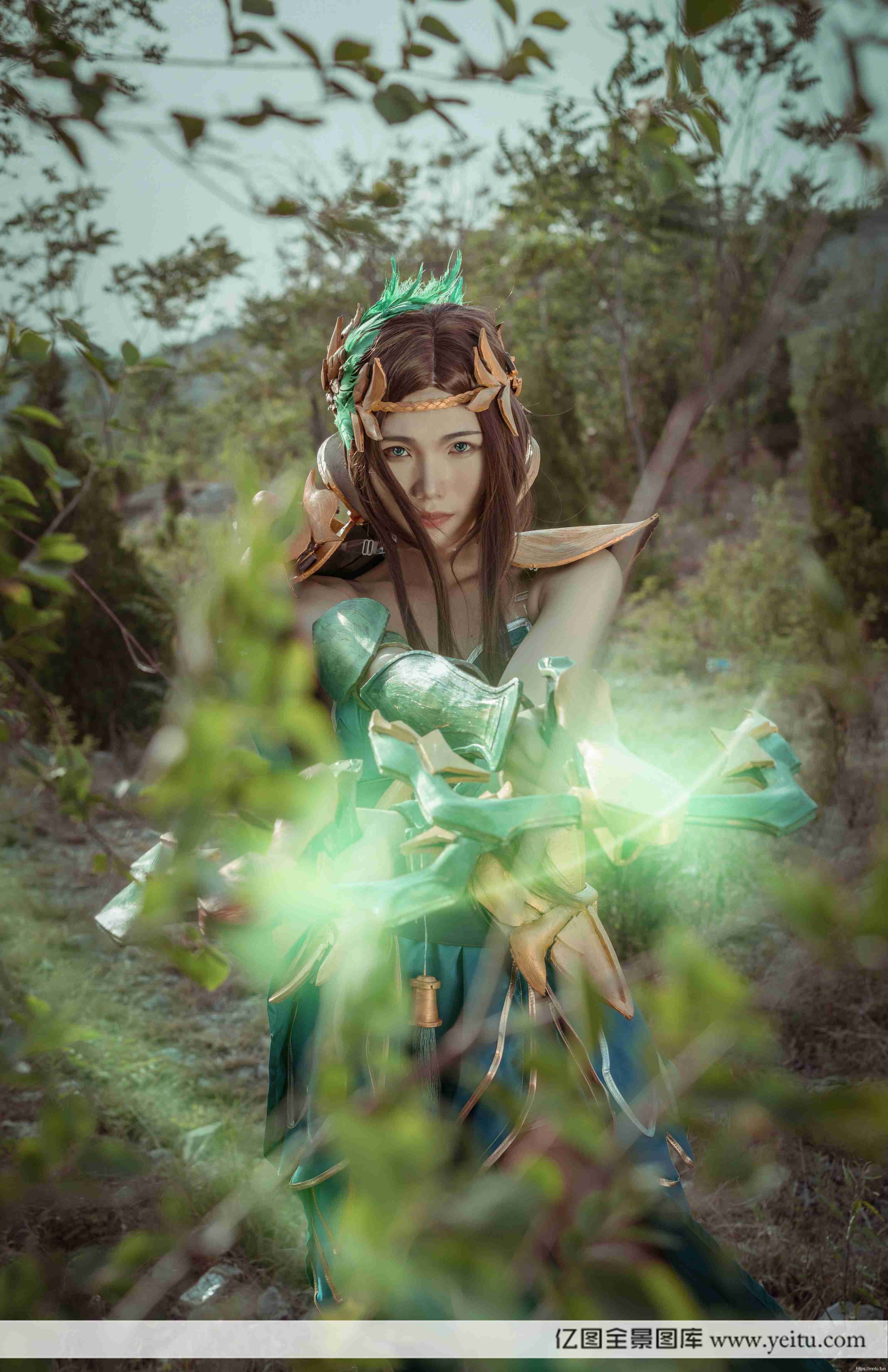 气质美女景天COSPLAY王者荣耀虞姬