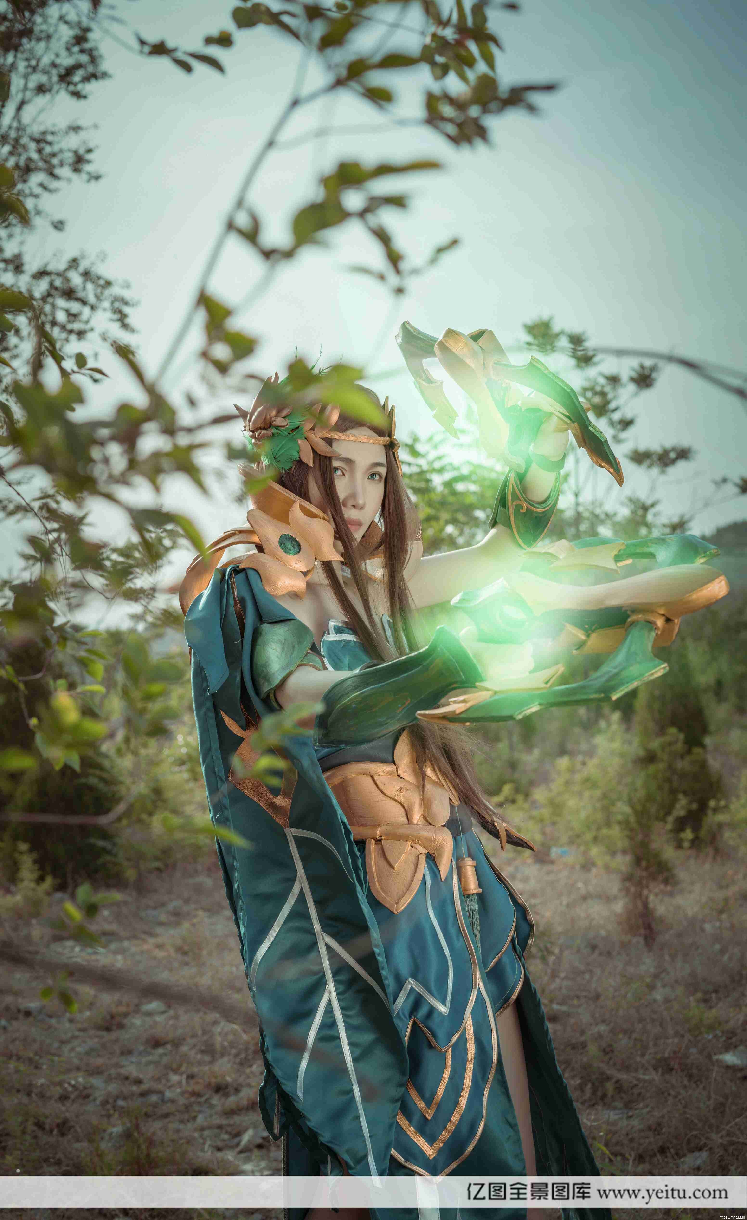 气质美女景天COSPLAY王者荣耀虞姬