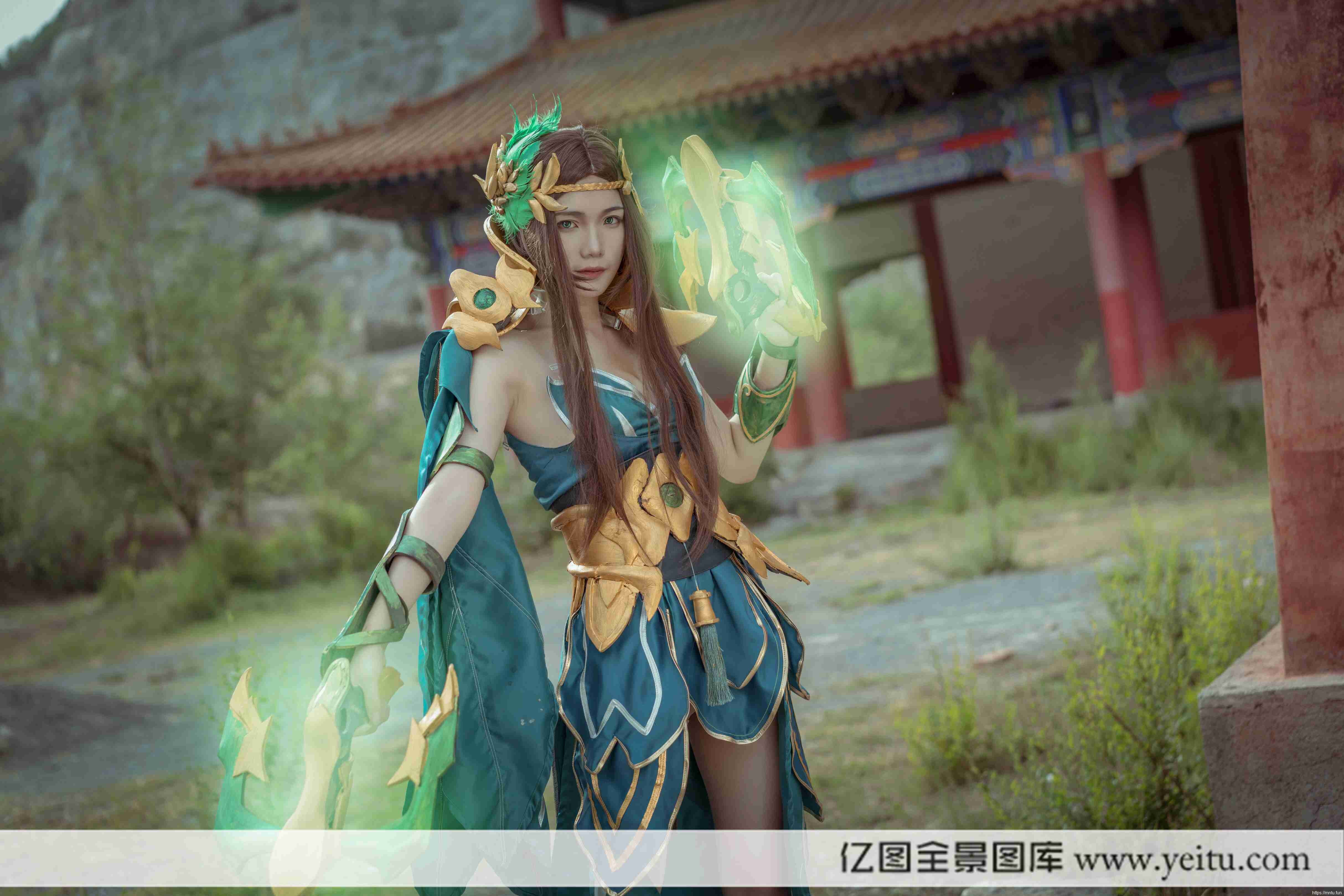 气质美女景天COSPLAY王者荣耀虞姬