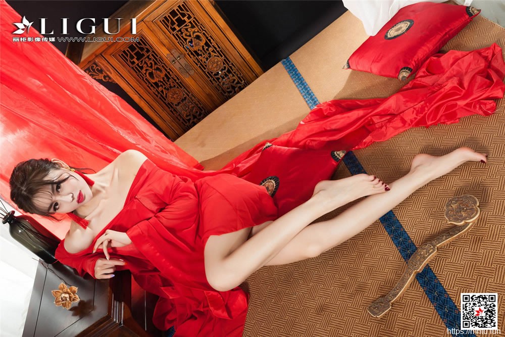 Model 凉儿《古色古香的丝足》 [丽柜Ligui]