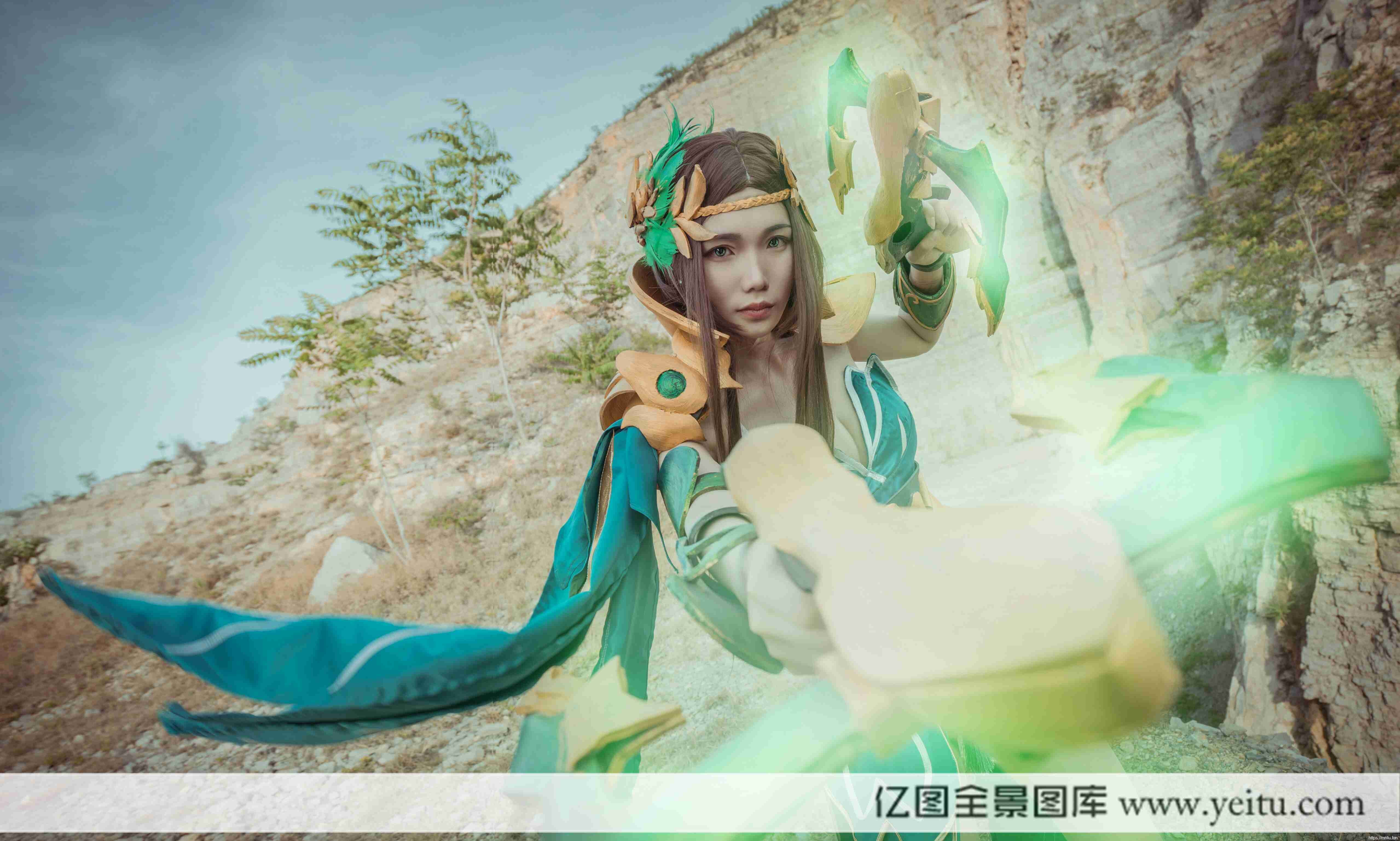 气质美女景天COSPLAY王者荣耀虞姬