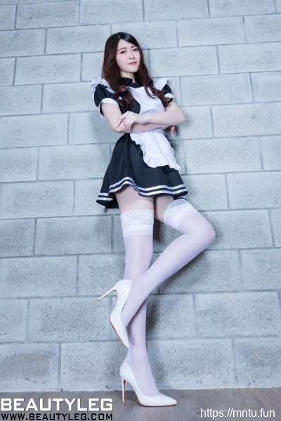 腿模Brindy黑丝旗袍+套裙+女仆