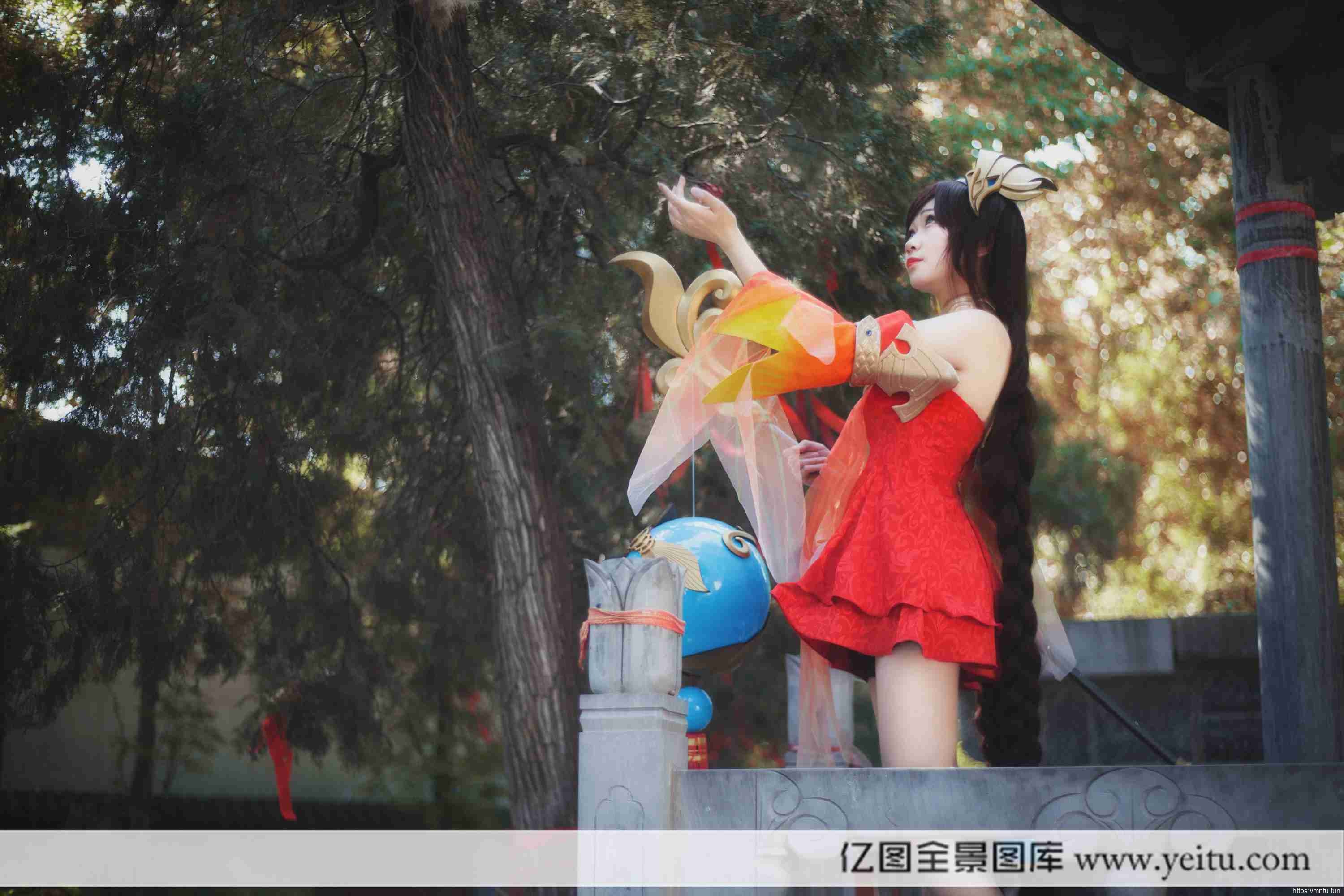 清纯美女樱-Sakura演绎COSPLAY王者荣耀大乔