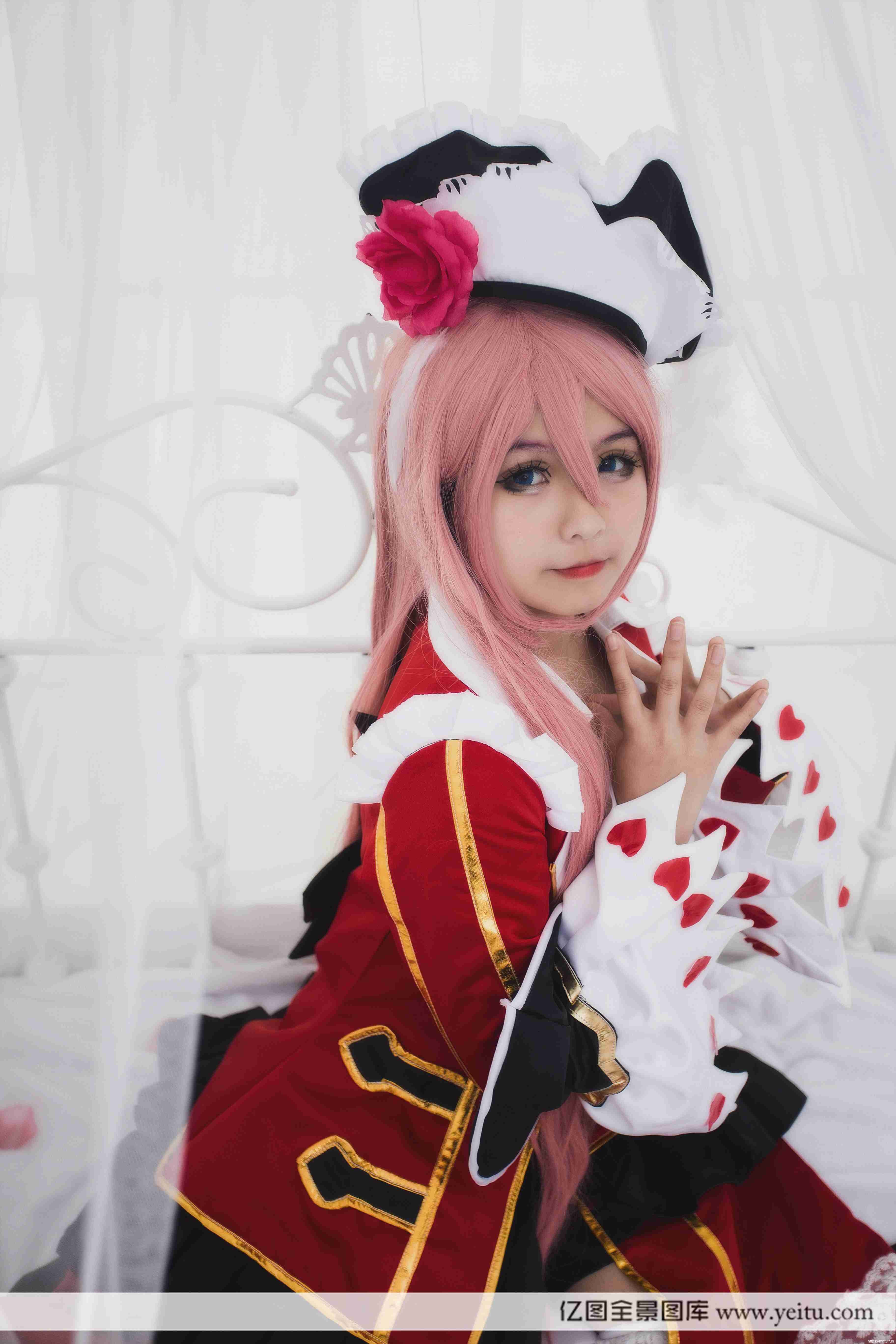 性感美女米糕子COSPLAY王者荣耀虞姬