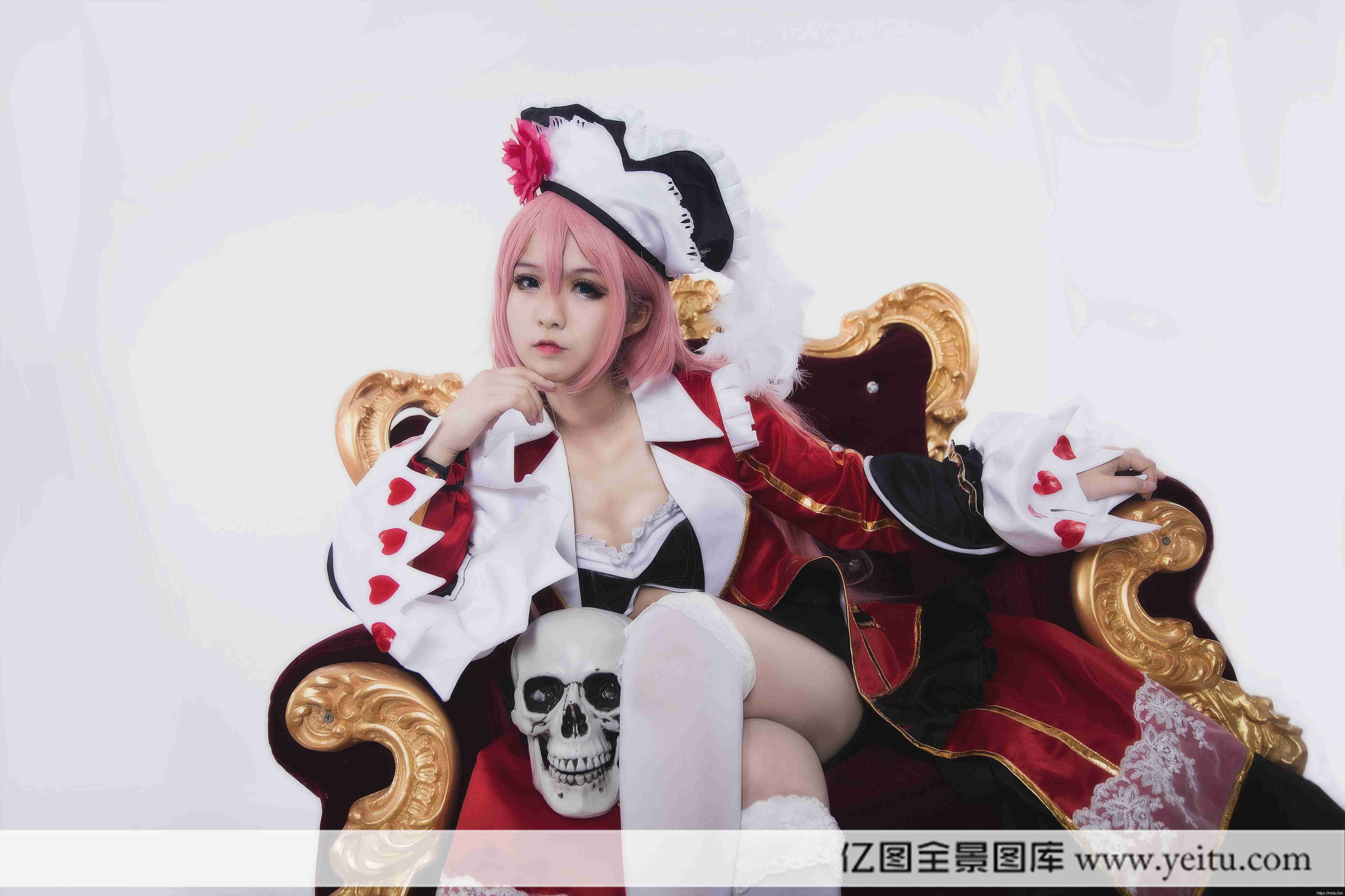 性感美女米糕子COSPLAY王者荣耀虞姬