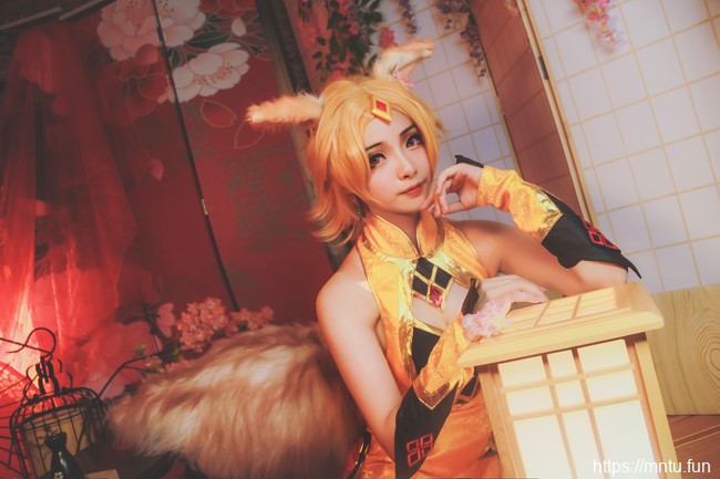 可爱软萌妹子王者荣耀妲己Cosplay高清福利图片