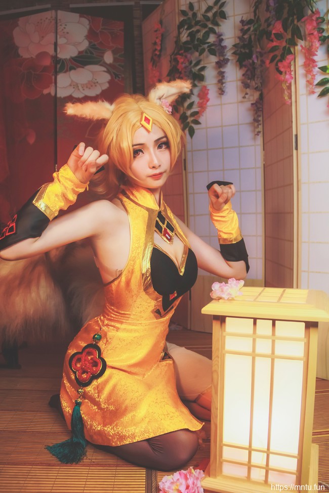 可爱软萌妹子王者荣耀妲己Cosplay高清福利图片