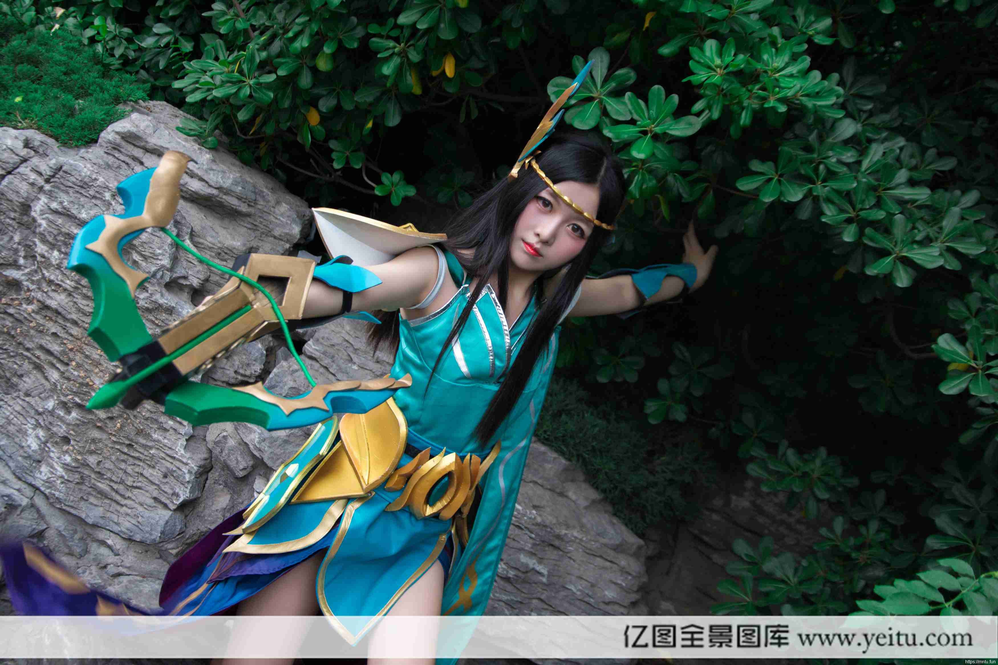 清纯美女细柳新蒲COSPLAY王者荣耀虞姬