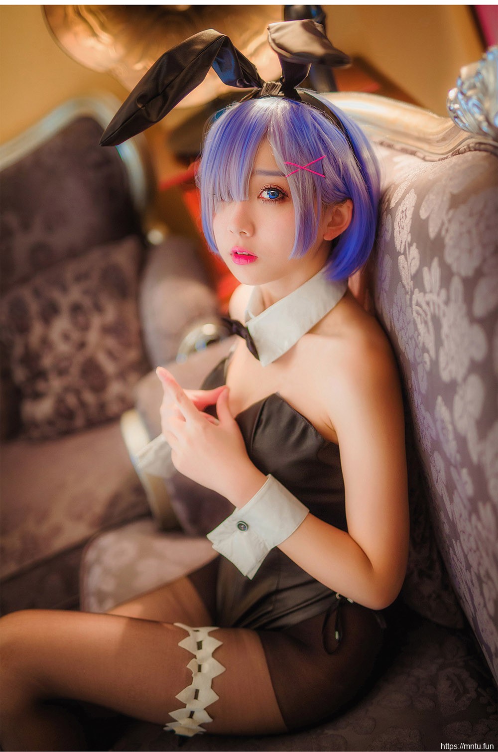 兔女郎cos黑丝美腿人体艺术诱惑写真图片