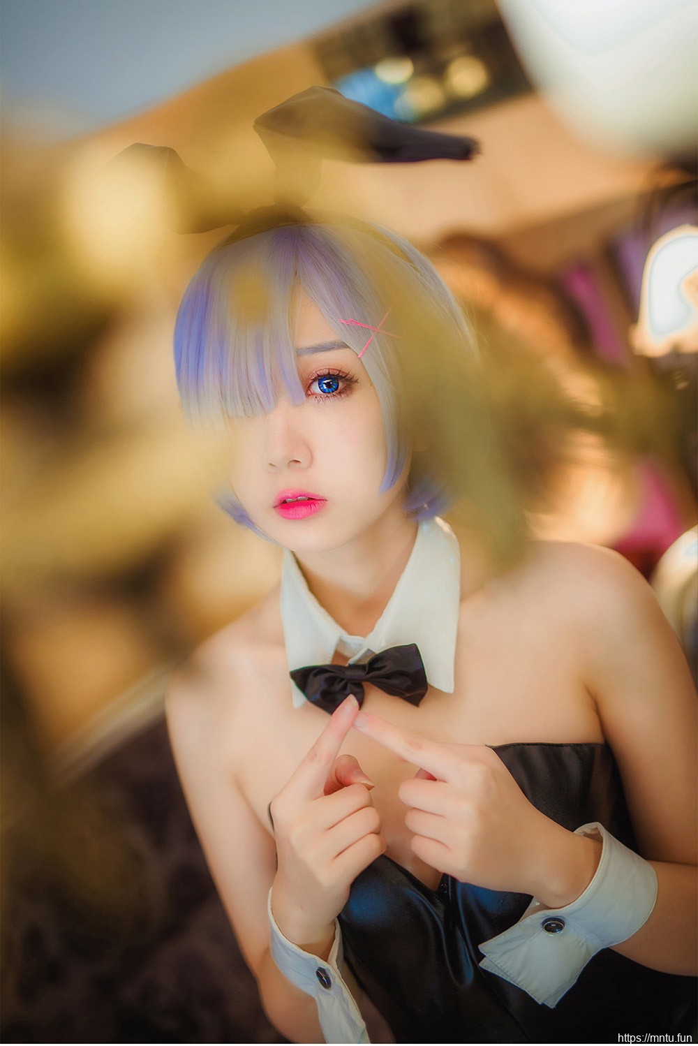 兔女郎cos黑丝美腿人体艺术诱惑写真图片