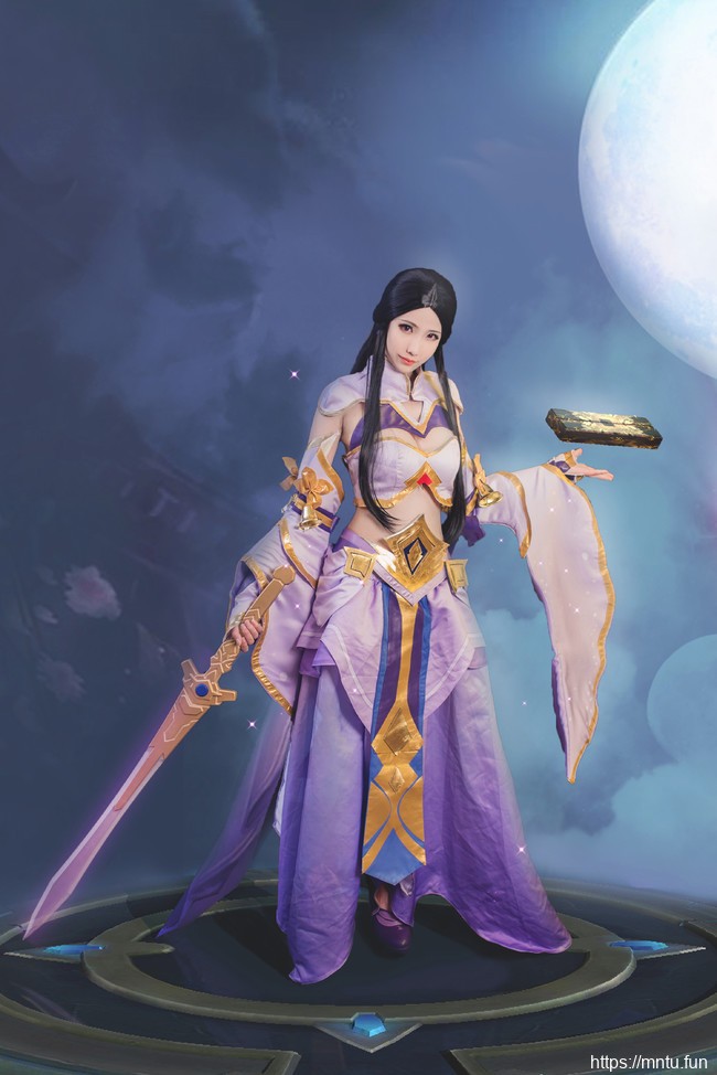 王者荣耀露娜紫霞仙子cosplay绝美写真高清图片