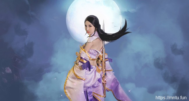 王者荣耀露娜紫霞仙子cosplay绝美写真高清图片