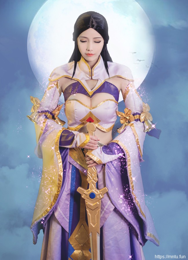王者荣耀露娜紫霞仙子cosplay绝美写真高清图片