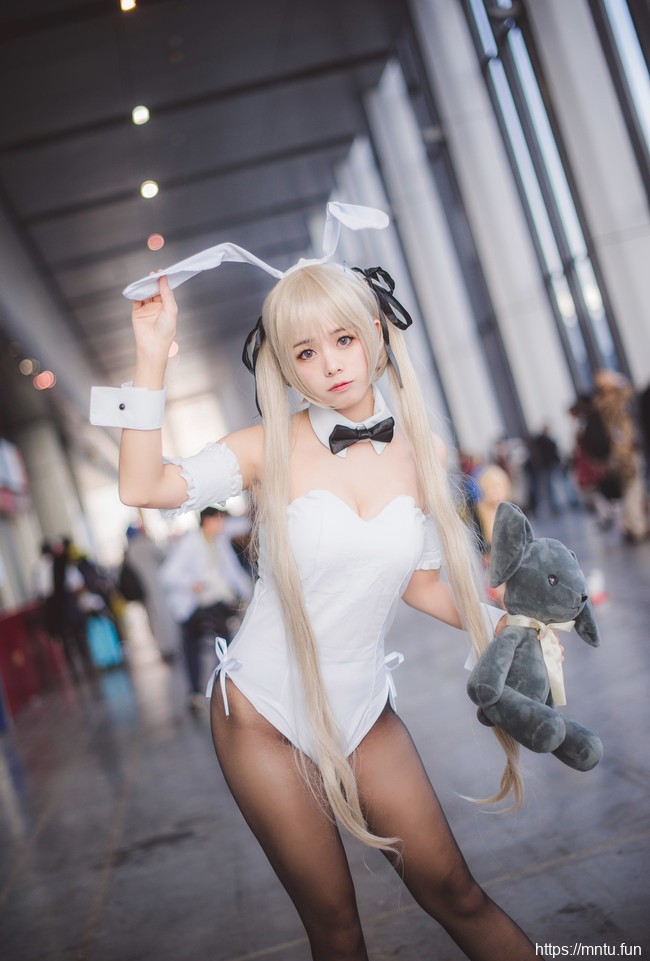 游戏美女春日野穹同人COS性感制服诱惑写真