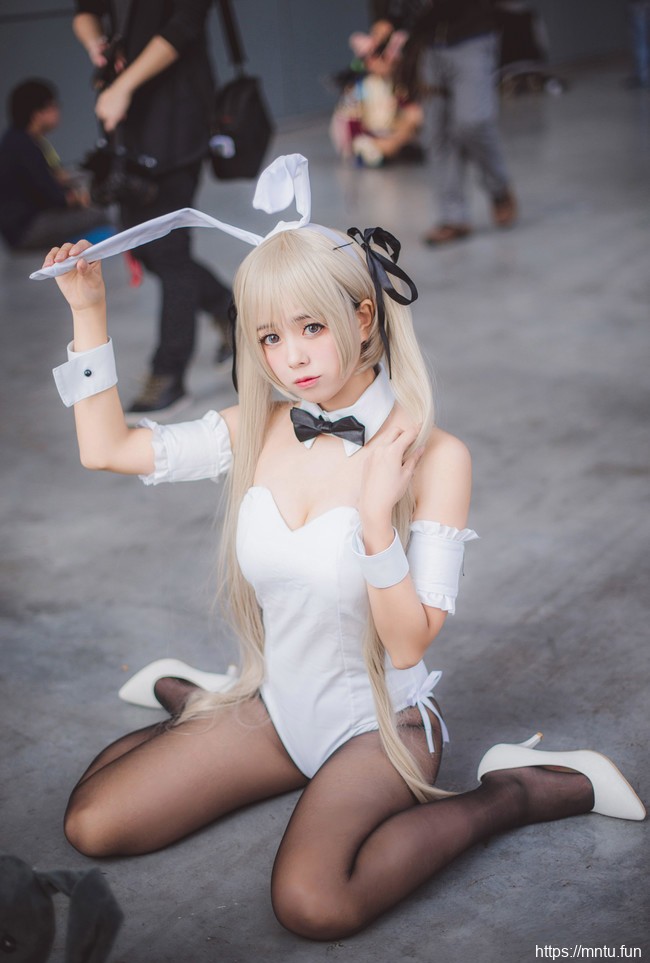 游戏美女春日野穹同人COS性感制服诱惑写真