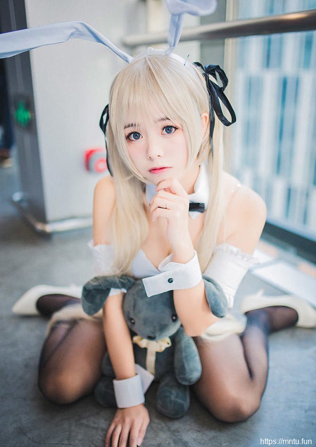 游戏美女春日野穹同人COS性感制服诱惑写真