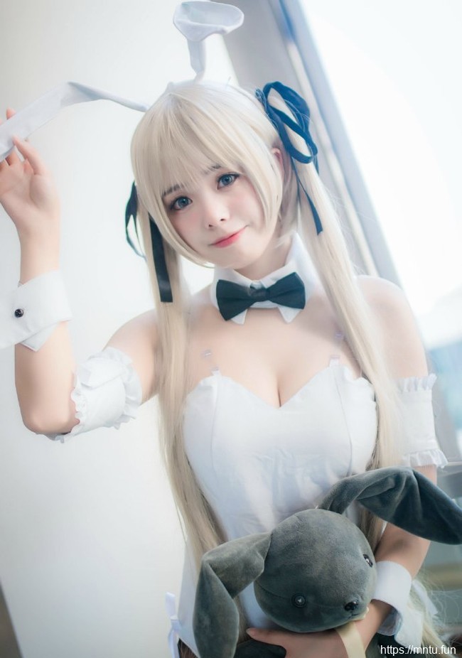 游戏美女春日野穹同人COS性感制服诱惑写真