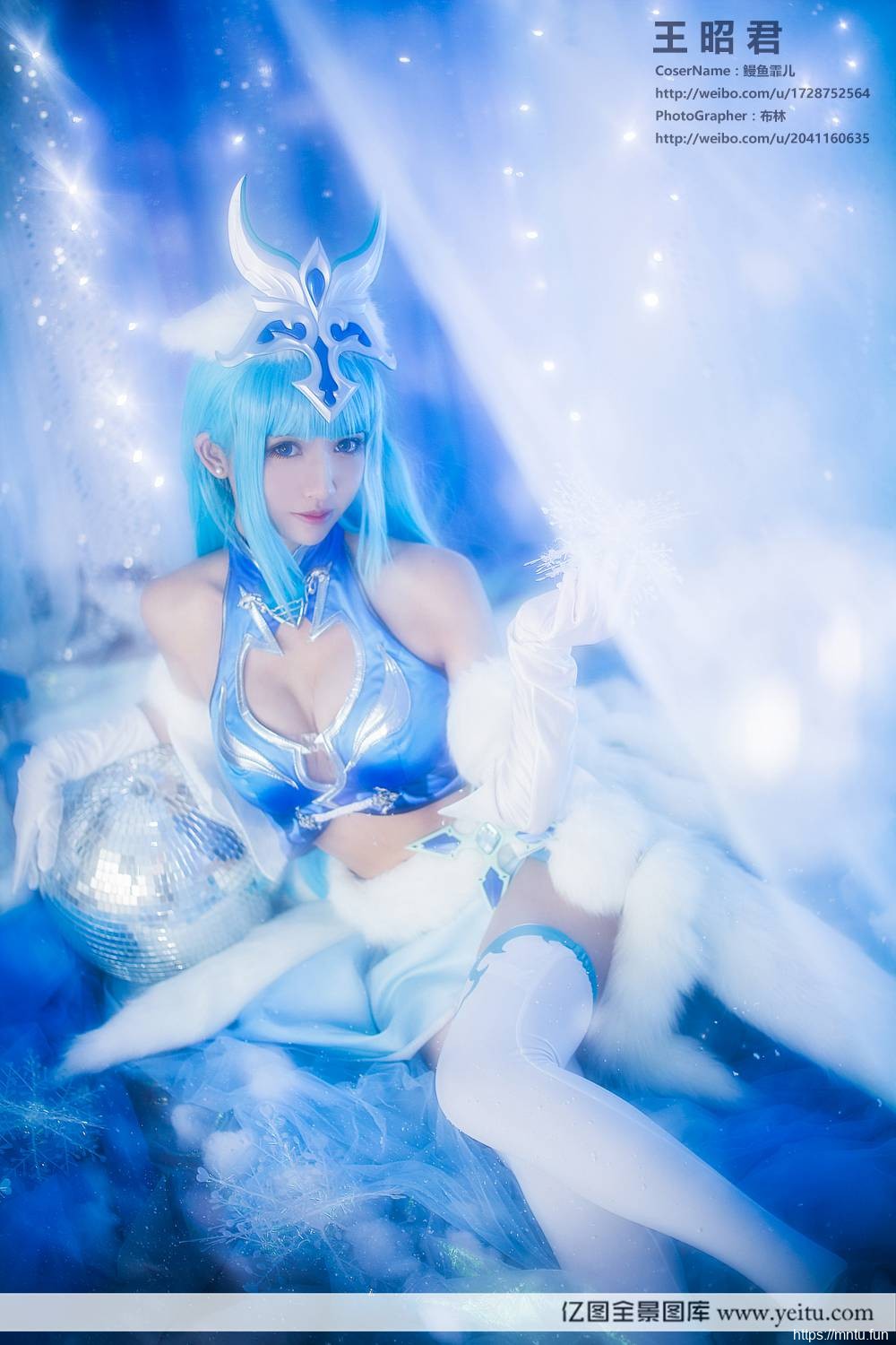 极品美女鳗鱼霏儿COS王者荣耀王昭君