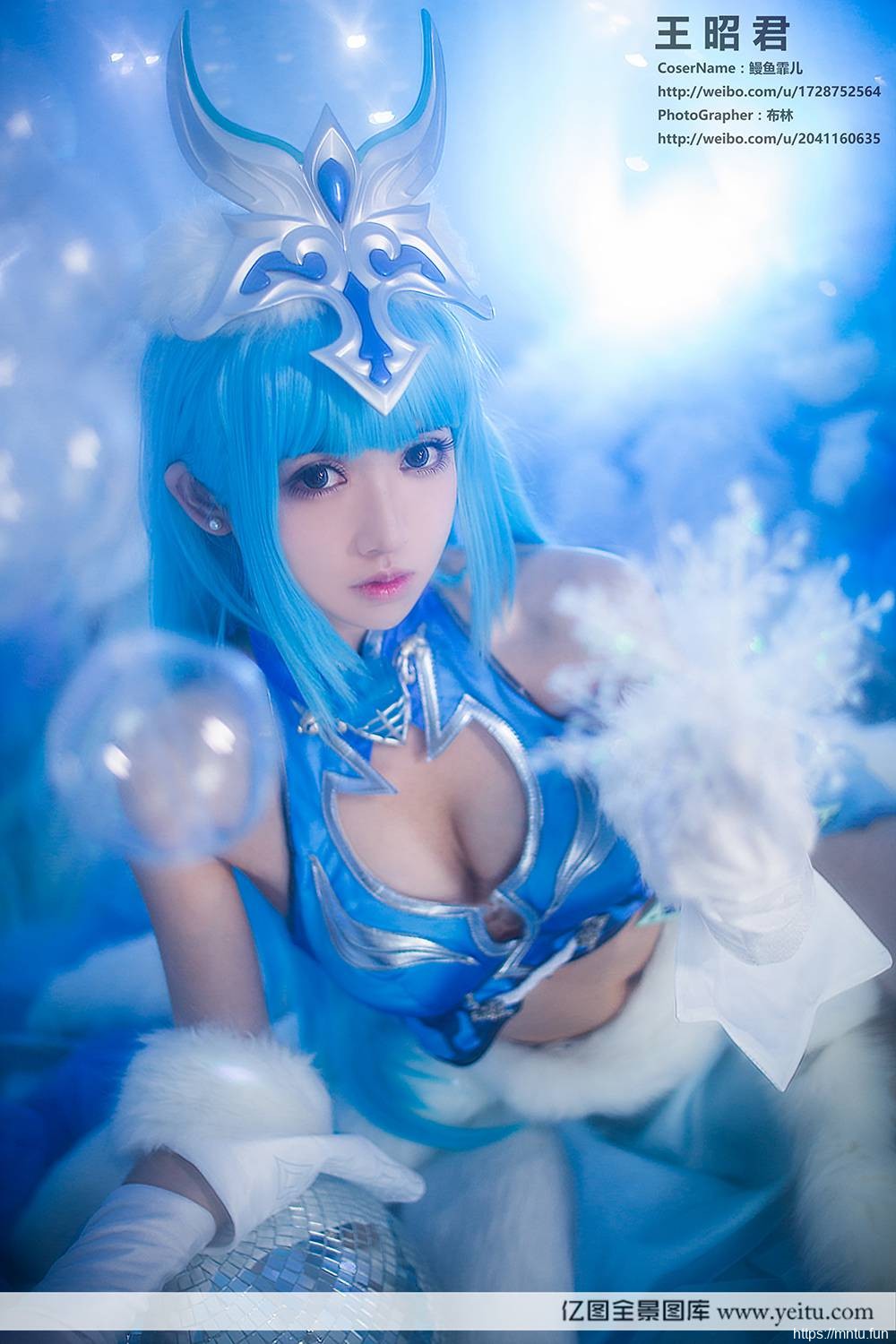 极品美女鳗鱼霏儿COS王者荣耀王昭君