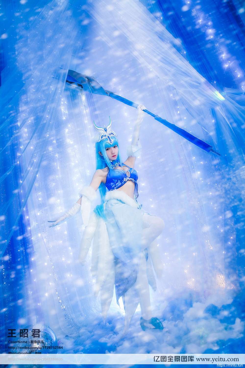 极品美女鳗鱼霏儿COS王者荣耀王昭君