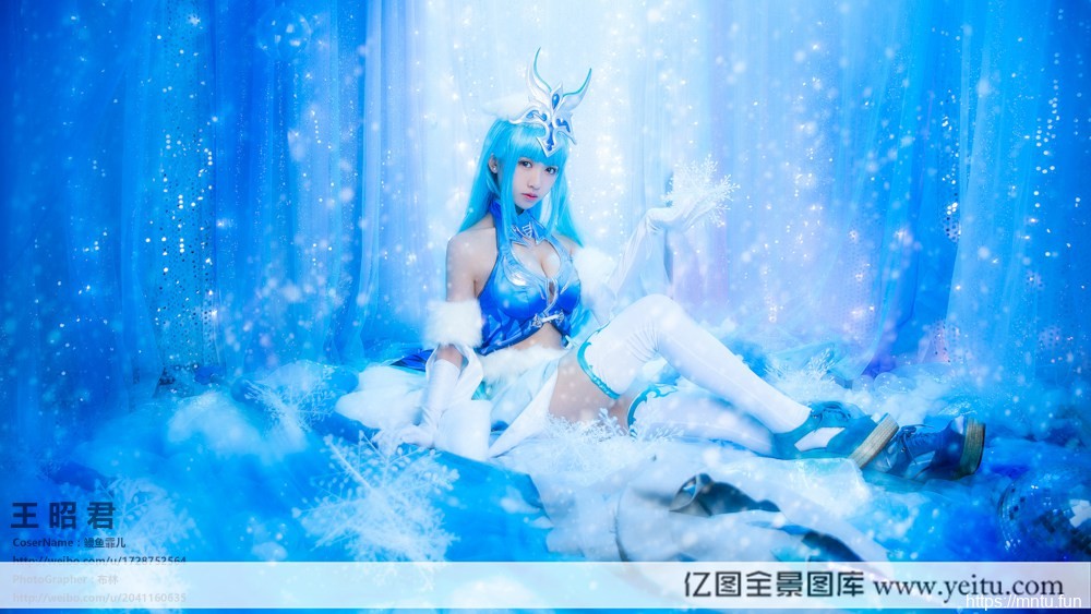 极品美女鳗鱼霏儿COS王者荣耀王昭君