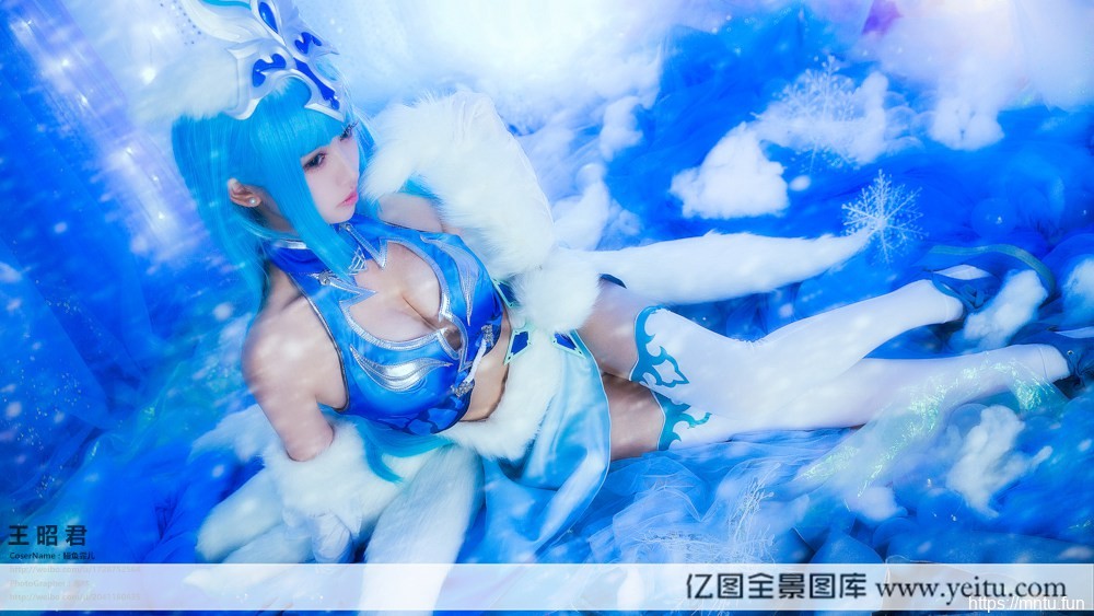 极品美女鳗鱼霏儿COS王者荣耀王昭君