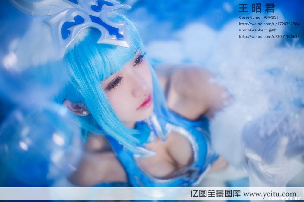 极品美女鳗鱼霏儿COS王者荣耀王昭君