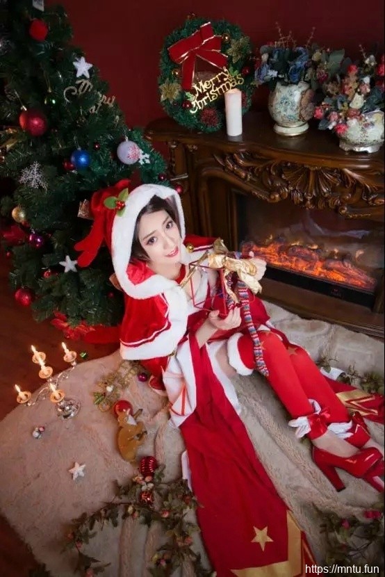 王者荣耀女主播cos最美貂蝉性感图片