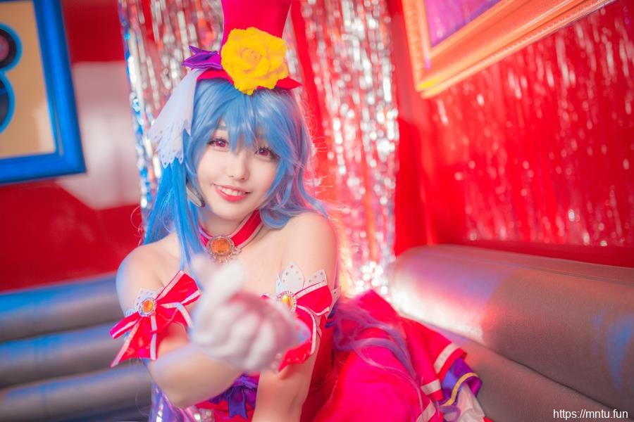 清纯妹子另一只鱼COSPLAY王者荣耀王昭君