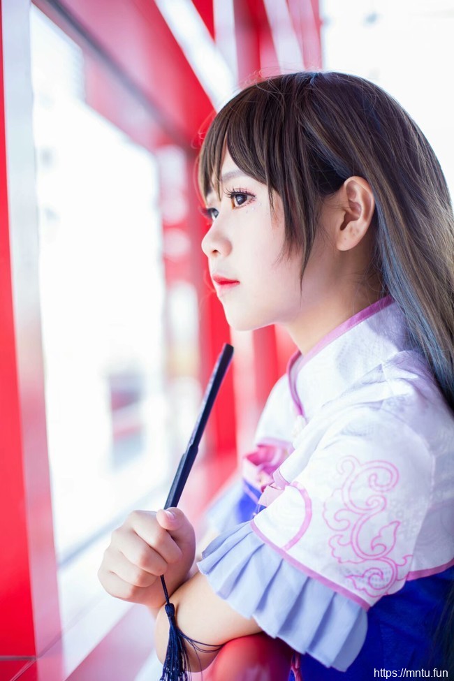 守望先锋dva同人旗袍cos性感图片