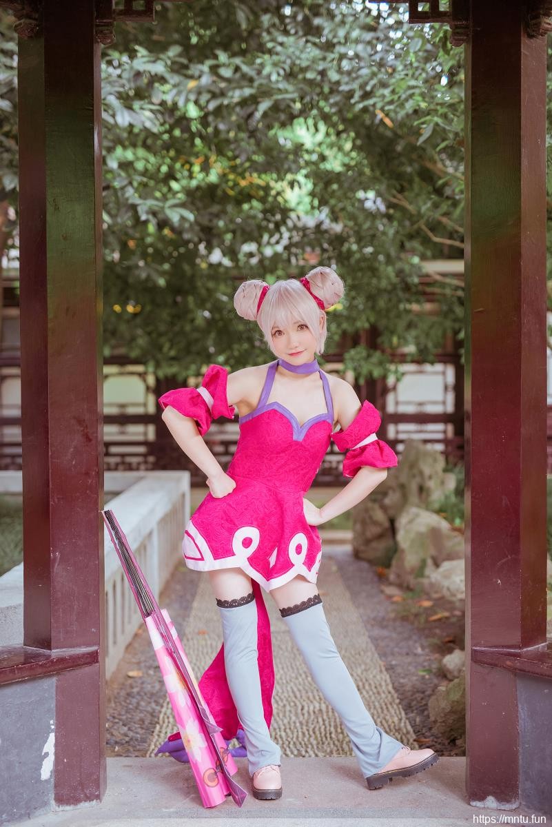 清纯美女DCat凳猫猫COSPLAY王者荣耀小乔