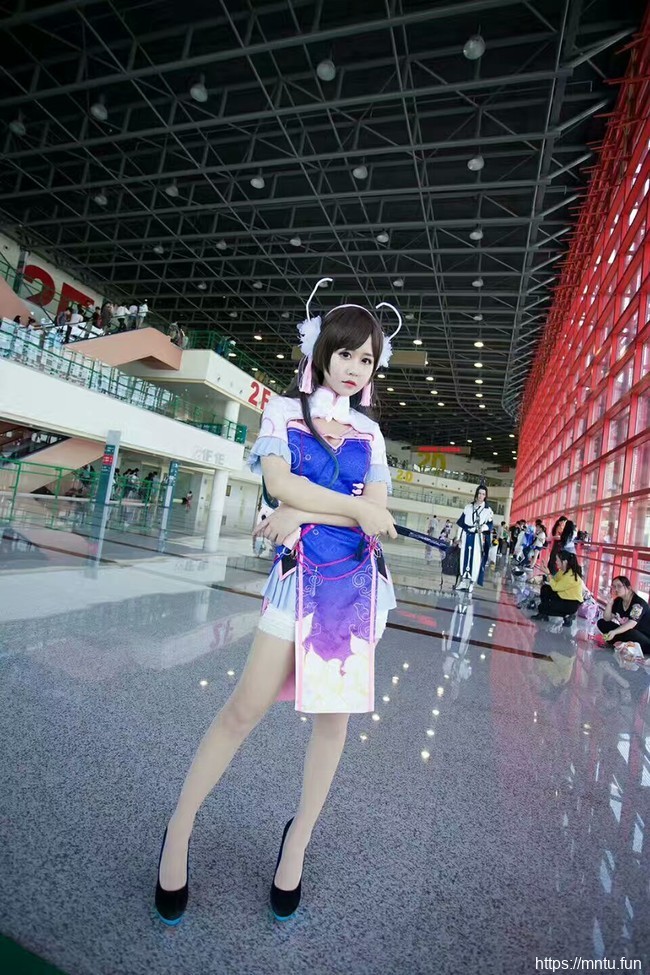 守望先锋dva同人旗袍cos性感图片