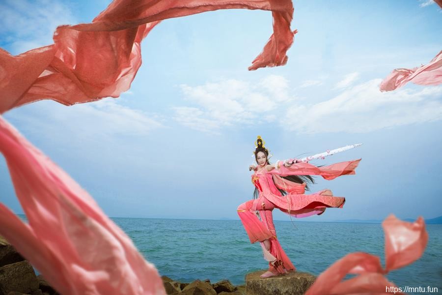 绝色少女阿佐COSPLAY剑侠情缘叁七秀