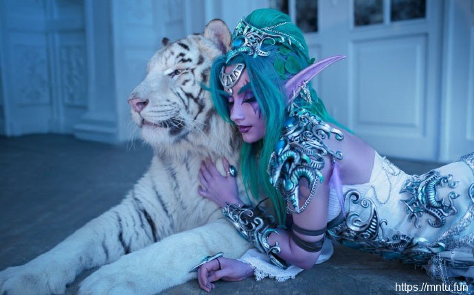 俄罗斯美女cosplay魔兽世界性感写真图片