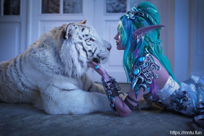 俄罗斯美女cosplay魔兽世界性感写真图片