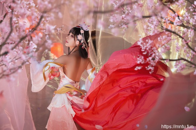 王者荣耀甄姬游园惊梦cosplay写真图片