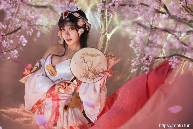 王者荣耀甄姬游园惊梦cosplay写真图片