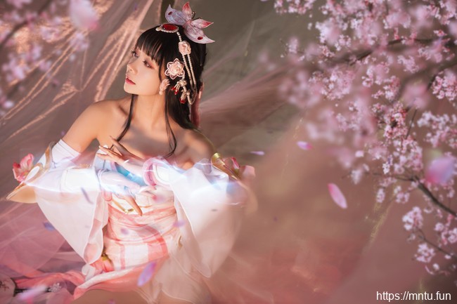 王者荣耀甄姬游园惊梦cosplay写真图片