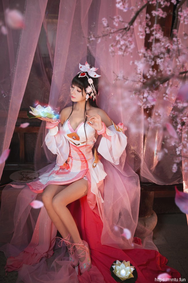 王者荣耀甄姬游园惊梦cosplay写真图片