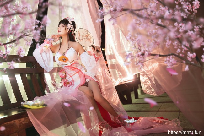 王者荣耀甄姬游园惊梦cosplay写真图片