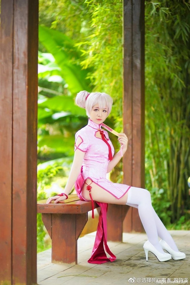 姐妹花君陌与懒猫COS王者荣耀孙尚香小乔