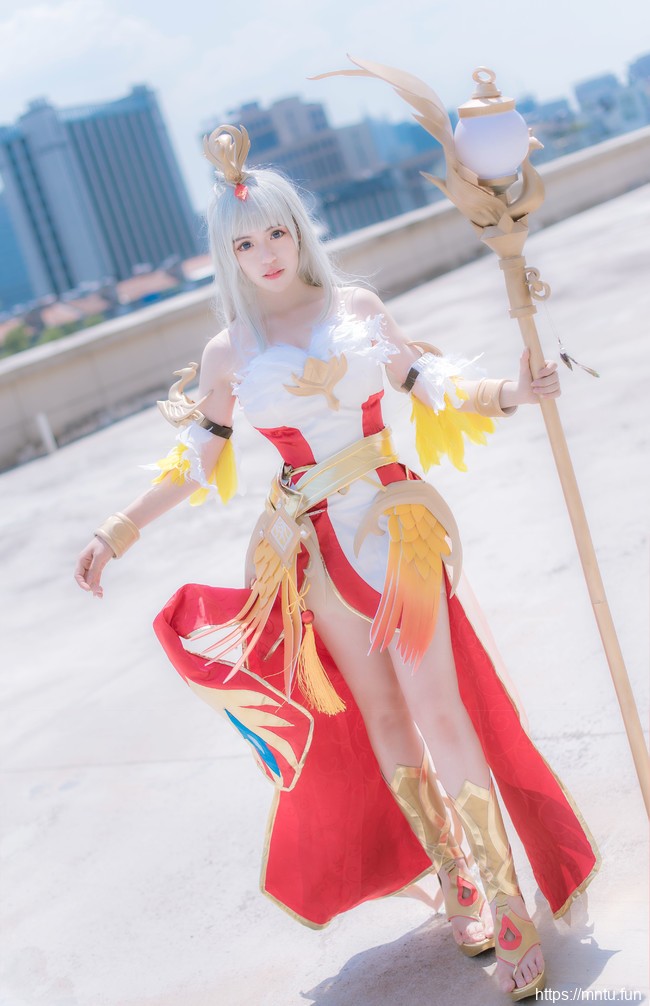 衢州清纯美少女COS王者荣耀王昭君