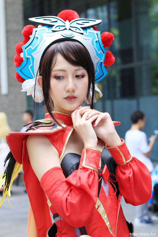 诱惑美女狸小葵葵哥哥COS王者荣耀虞姬