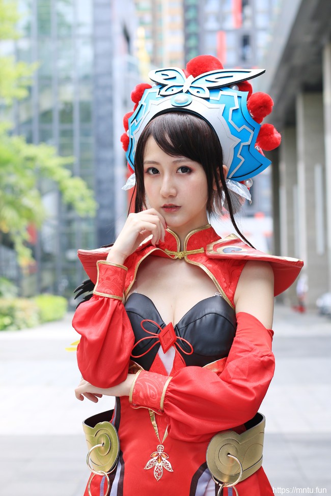 诱惑美女狸小葵葵哥哥COS王者荣耀虞姬