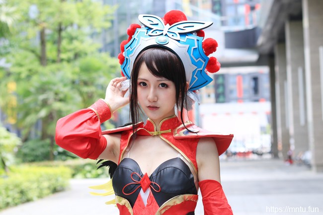 诱惑美女狸小葵葵哥哥COS王者荣耀虞姬