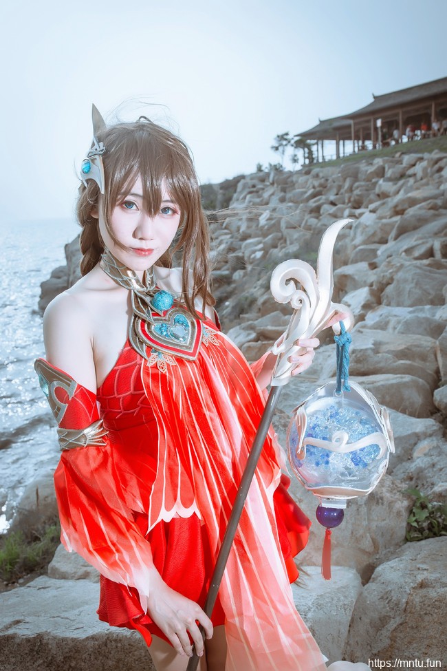 双马尾御姐萝莉Achu楚_COS王者荣耀大乔